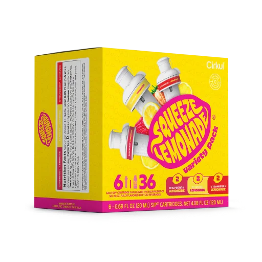Squeeze Lemonade® 6-Pack Variety Pack VZVV