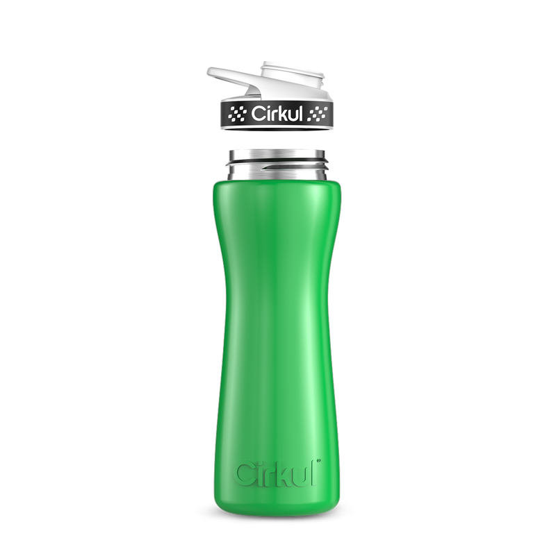22oz. Stainless Steel Bottle & Comfort Grip Lid 7UZ4