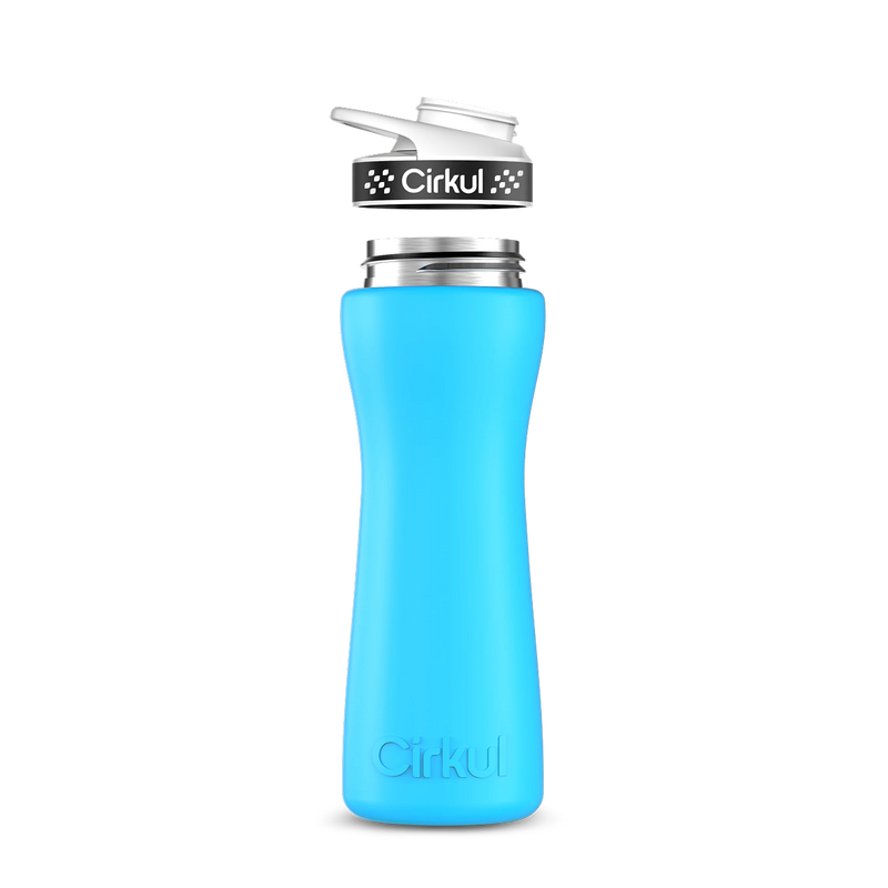 22oz. Stainless Steel Bottle & Comfort Grip Lid 7UZ4
