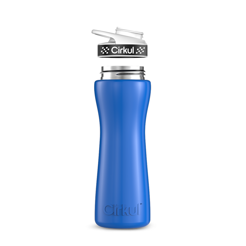22oz. Stainless Steel Bottle & Comfort Grip Lid 7UZ4