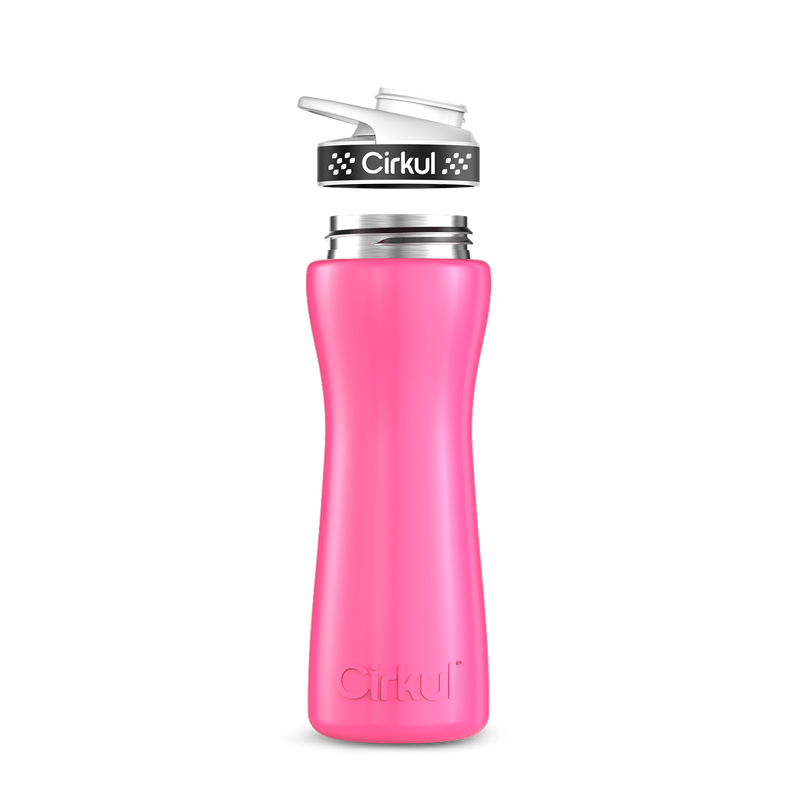 22oz. Stainless Steel Bottle & Comfort Grip Lid 7UZ4