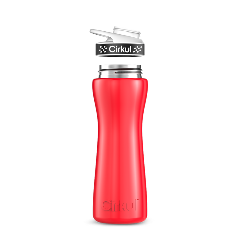 22oz. Stainless Steel Bottle & Comfort Grip Lid 7UZ4