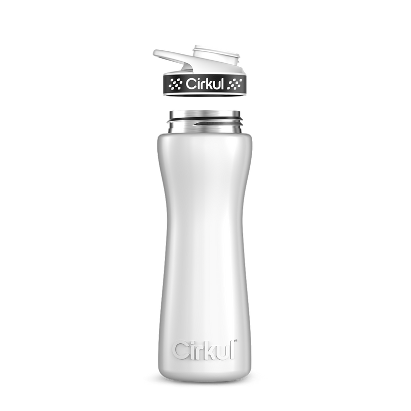 22oz. Stainless Steel Bottle & Comfort Grip Lid 7UZ4