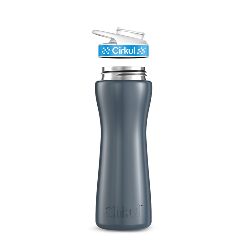 22oz. Stainless Steel Bottle & Comfort Grip Lid 7UZ4