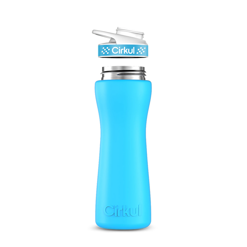 22oz. Stainless Steel Bottle & Comfort Grip Lid 7UZ4
