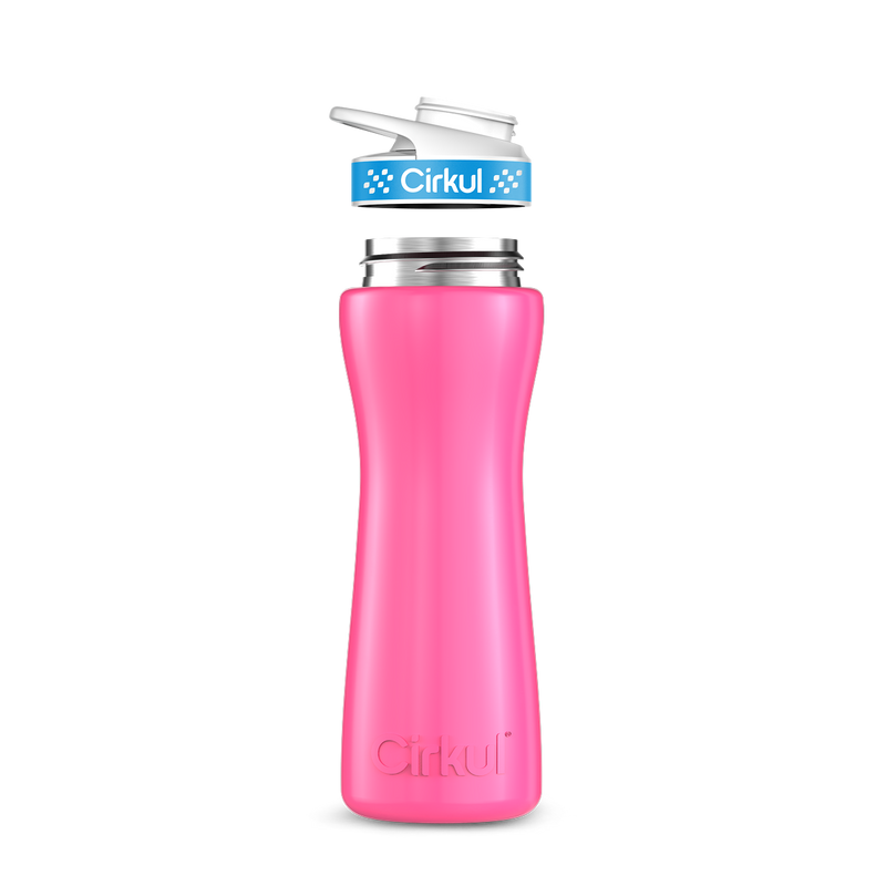 22oz. Stainless Steel Bottle & Comfort Grip Lid 7UZ4