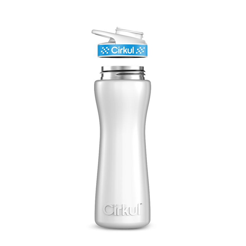 22oz. Stainless Steel Bottle & Comfort Grip Lid 7UZ4