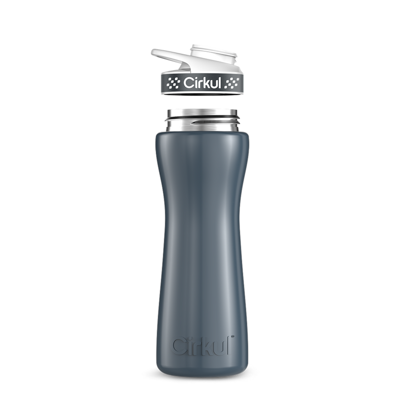22oz. Stainless Steel Bottle & Comfort Grip Lid 7UZ4