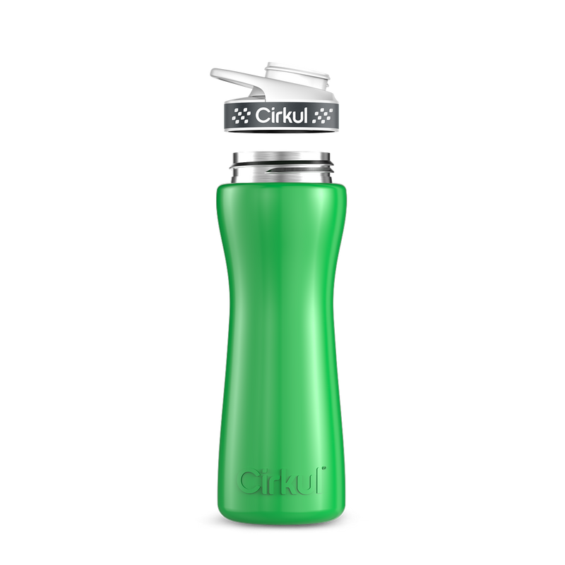 22oz. Stainless Steel Bottle & Comfort Grip Lid 7UZ4