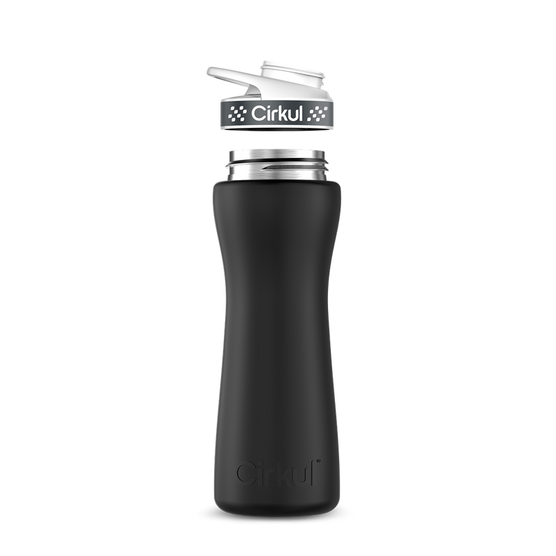 22oz. Stainless Steel Bottle & Comfort Grip Lid 7UZ4
