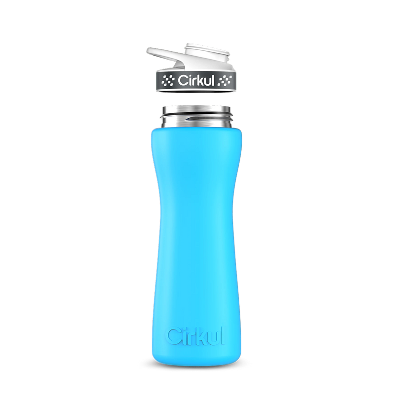 22oz. Stainless Steel Bottle & Comfort Grip Lid 7UZ4