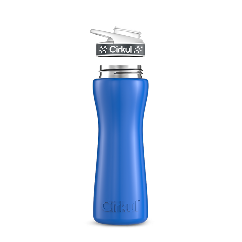 22oz. Stainless Steel Bottle & Comfort Grip Lid 7UZ4