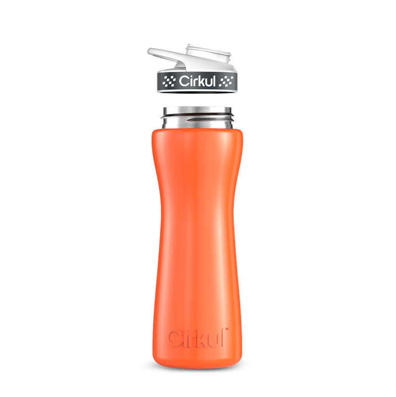 22oz. Stainless Steel Bottle & Comfort Grip Lid 7UZ4