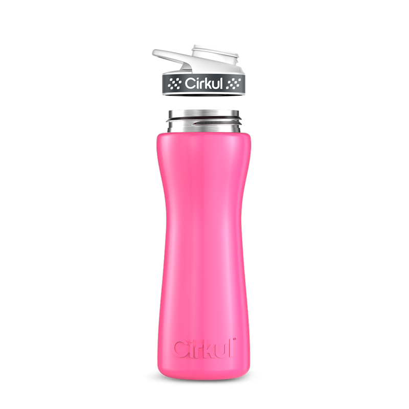 22oz. Stainless Steel Bottle & Comfort Grip Lid 7UZ4