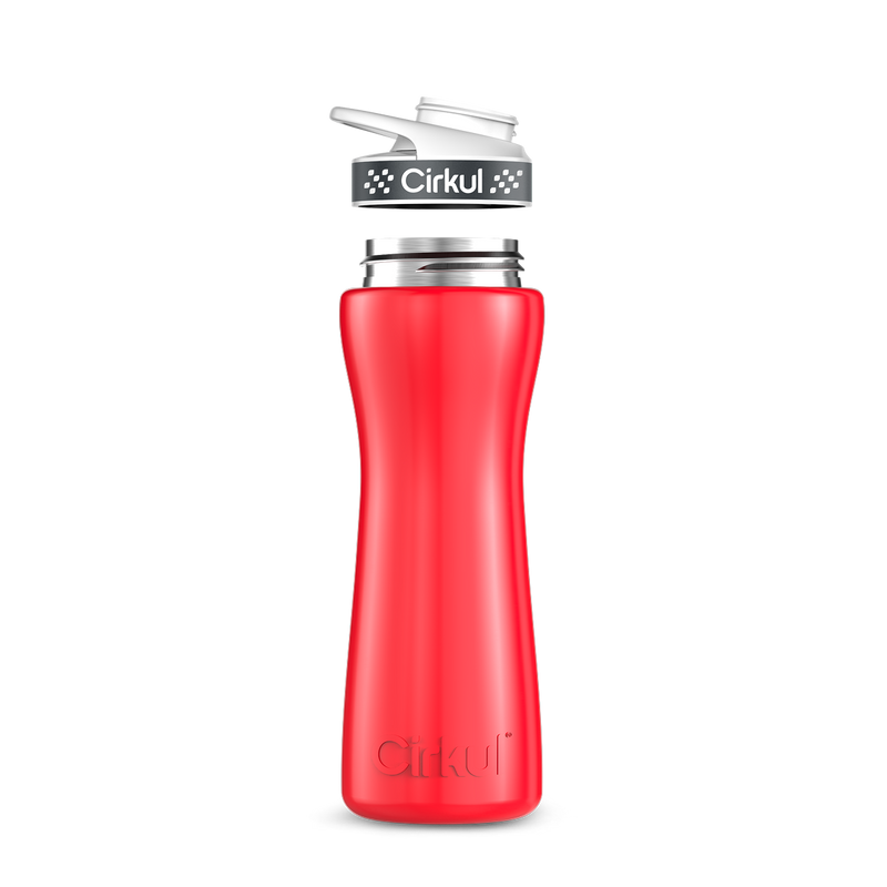 22oz. Stainless Steel Bottle & Comfort Grip Lid 7UZ4
