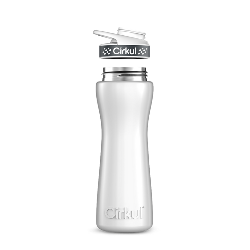 22oz. Stainless Steel Bottle & Comfort Grip Lid 7UZ4
