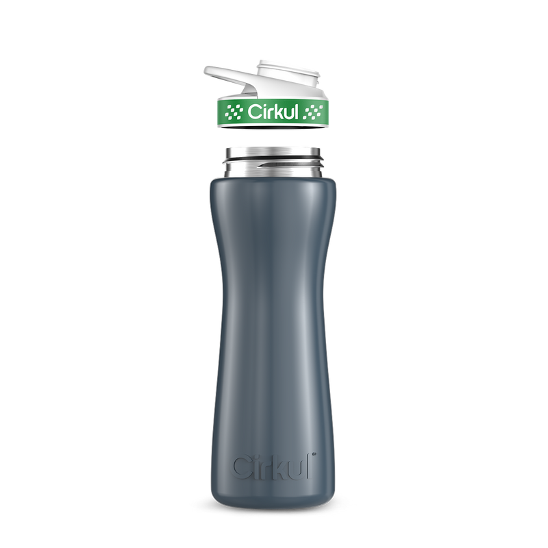 22oz. Stainless Steel Bottle & Comfort Grip Lid 7UZ4