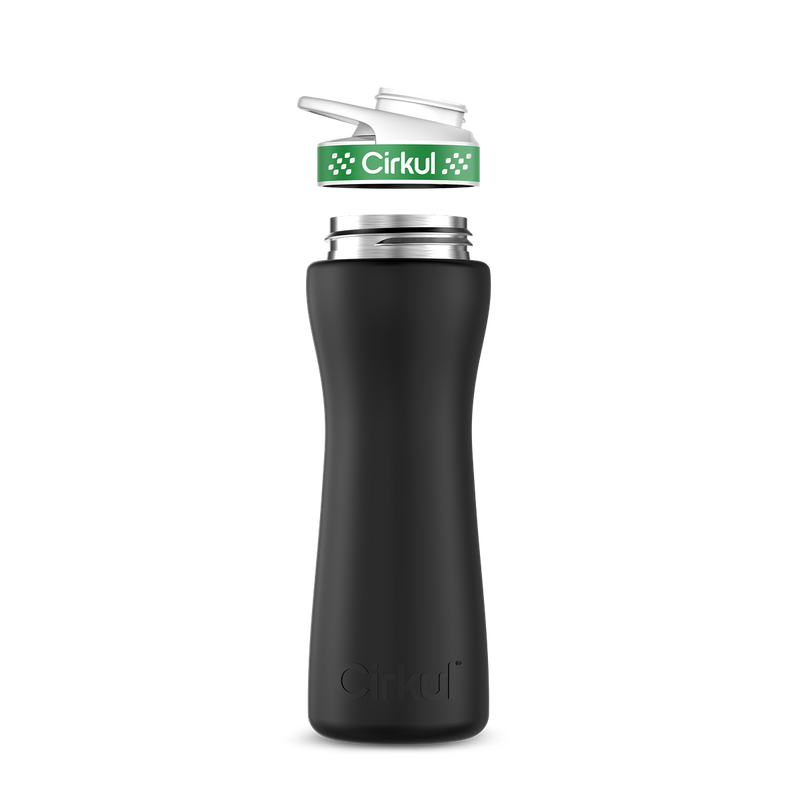 22oz. Stainless Steel Bottle & Comfort Grip Lid 7UZ4