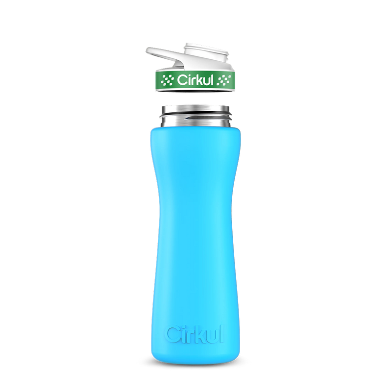 22oz. Stainless Steel Bottle & Comfort Grip Lid 7UZ4