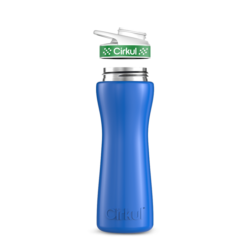 22oz. Stainless Steel Bottle & Comfort Grip Lid 7UZ4