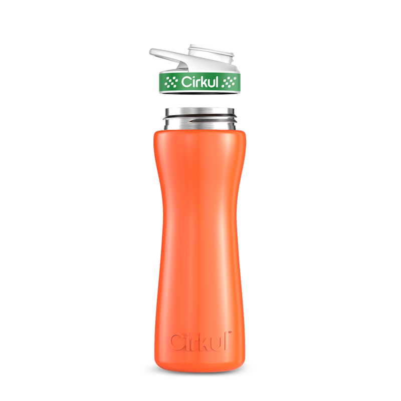 22oz. Stainless Steel Bottle & Comfort Grip Lid 7UZ4