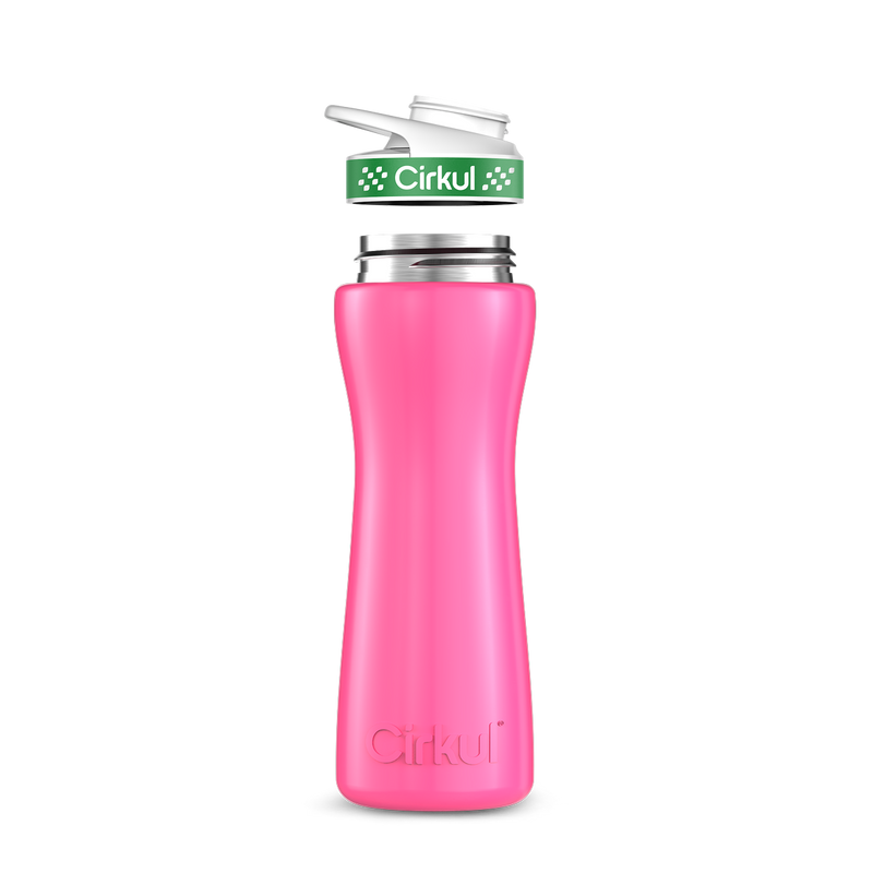 22oz. Stainless Steel Bottle & Comfort Grip Lid 7UZ4