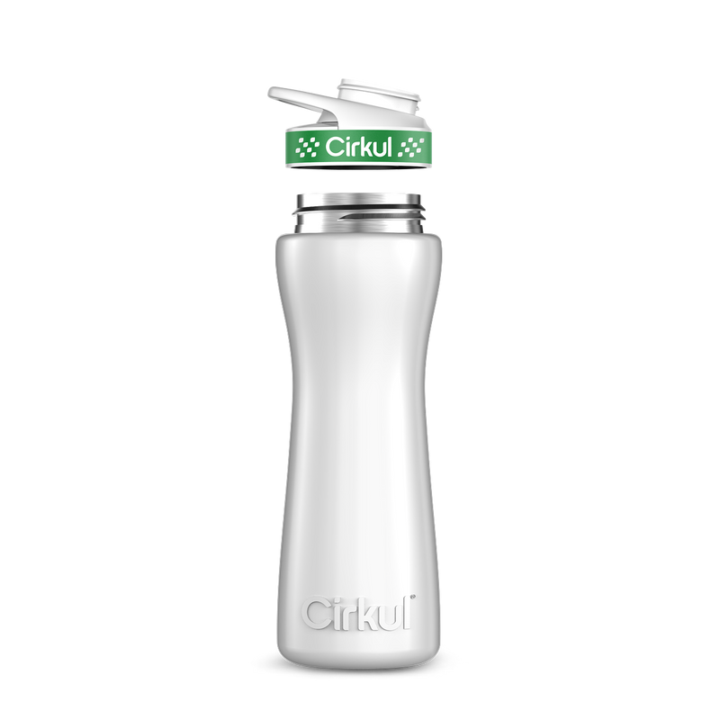 22oz. Stainless Steel Bottle & Comfort Grip Lid 7UZ4