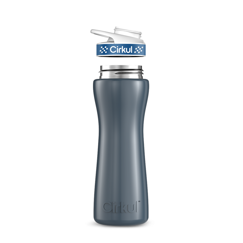 22oz. Stainless Steel Bottle & Comfort Grip Lid 7UZ4
