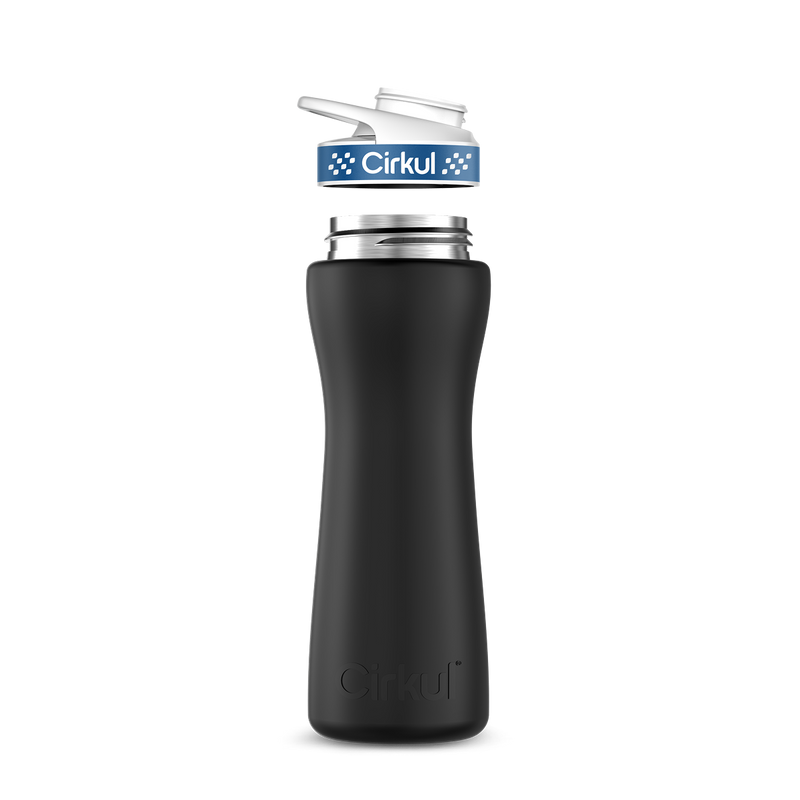 22oz. Stainless Steel Bottle & Comfort Grip Lid 7UZ4