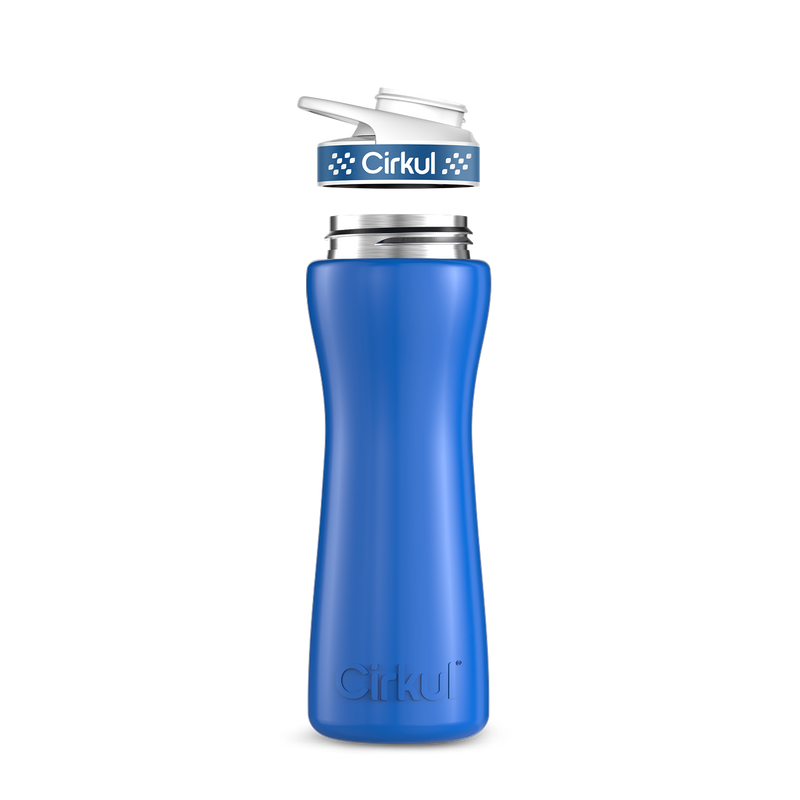 22oz. Stainless Steel Bottle & Comfort Grip Lid 7UZ4