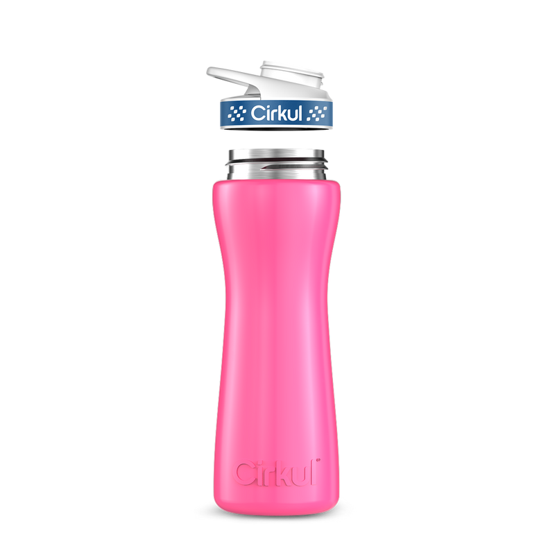 22oz. Stainless Steel Bottle & Comfort Grip Lid 7UZ4