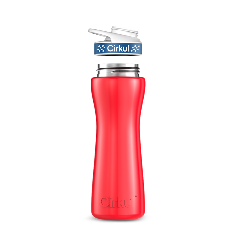 22oz. Stainless Steel Bottle & Comfort Grip Lid 7UZ4