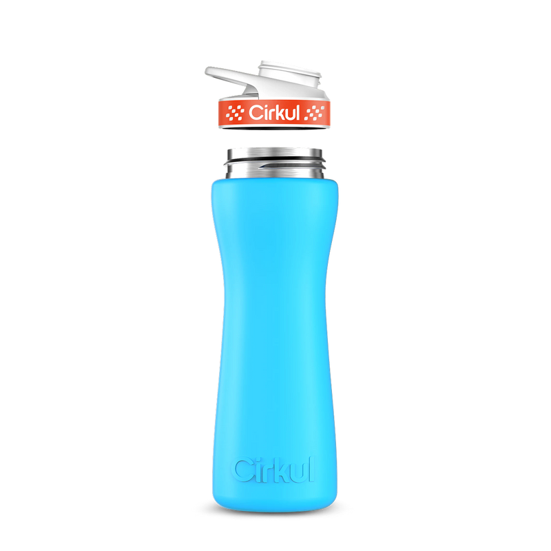 22oz. Stainless Steel Bottle & Comfort Grip Lid 7UZ4