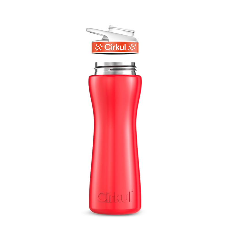 22oz. Stainless Steel Bottle & Comfort Grip Lid 7UZ4