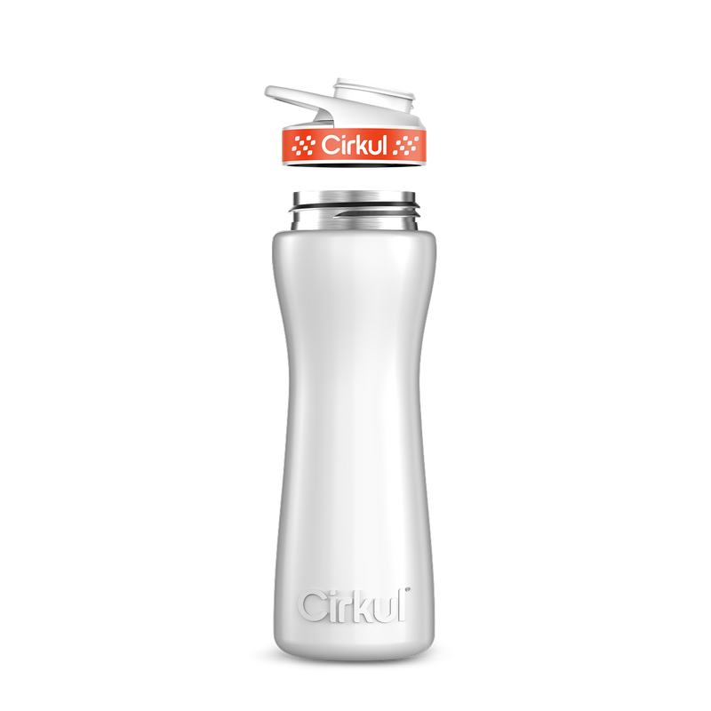 22oz. Stainless Steel Bottle & Comfort Grip Lid 7UZ4