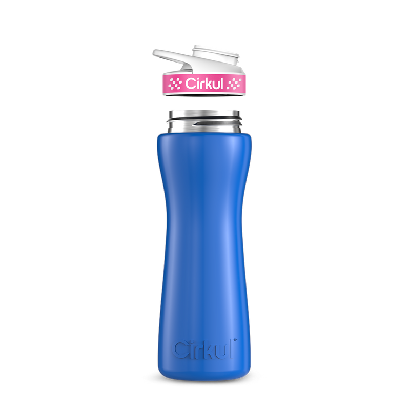 22oz. Stainless Steel Bottle & Comfort Grip Lid 7UZ4