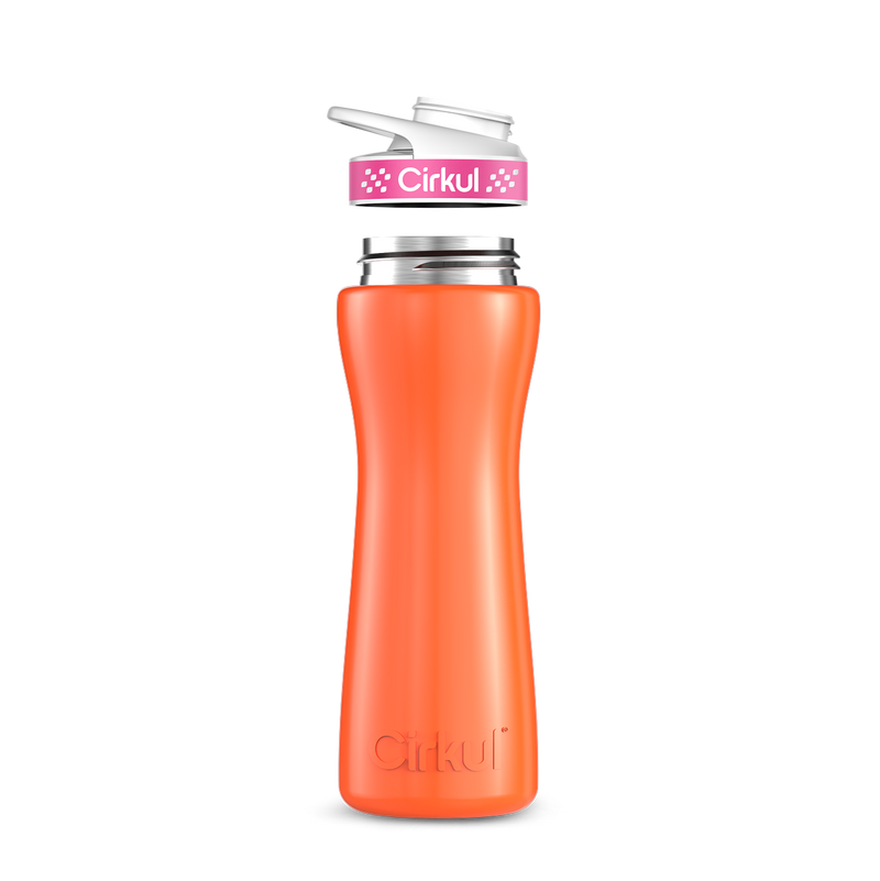 22oz. Stainless Steel Bottle & Comfort Grip Lid 7UZ4