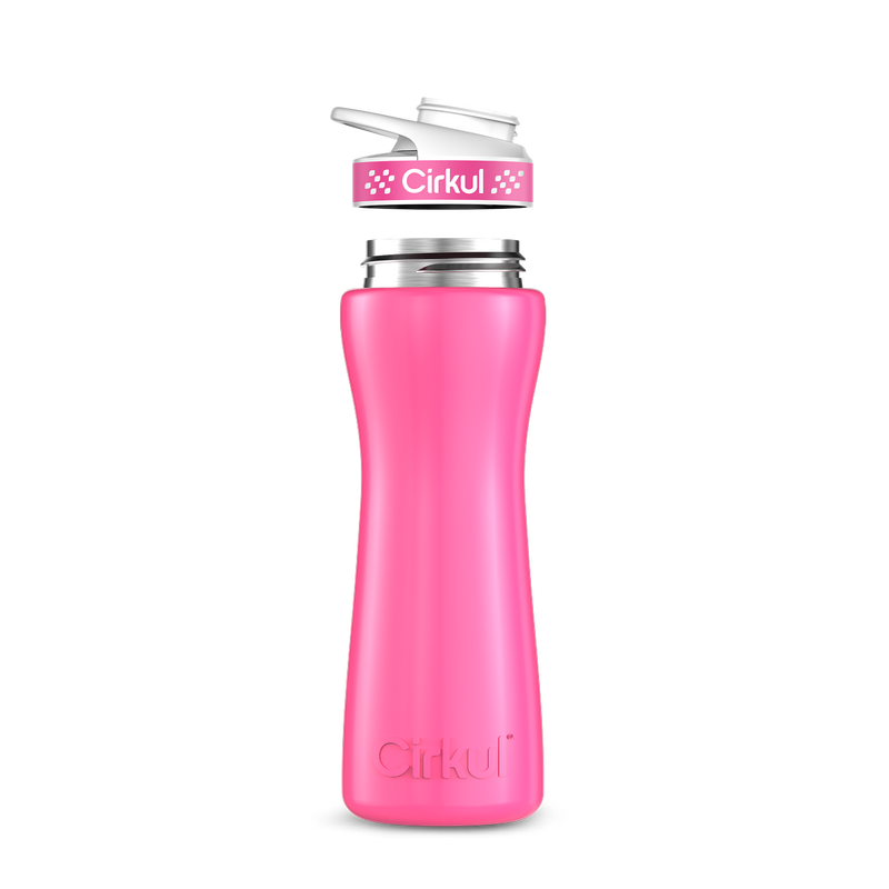 22oz. Stainless Steel Bottle & Comfort Grip Lid 7UZ4