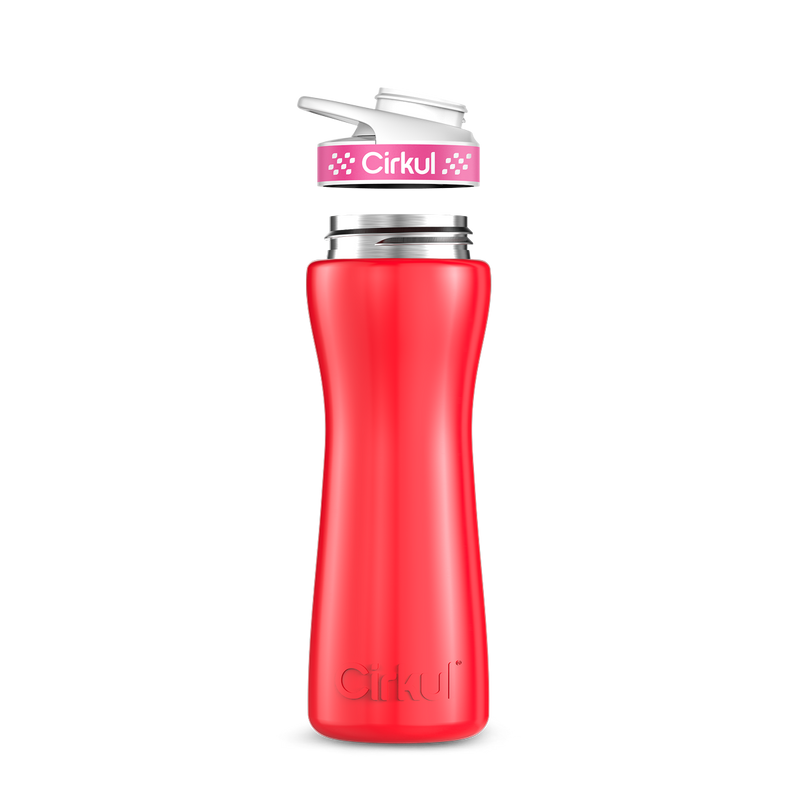 22oz. Stainless Steel Bottle & Comfort Grip Lid 7UZ4