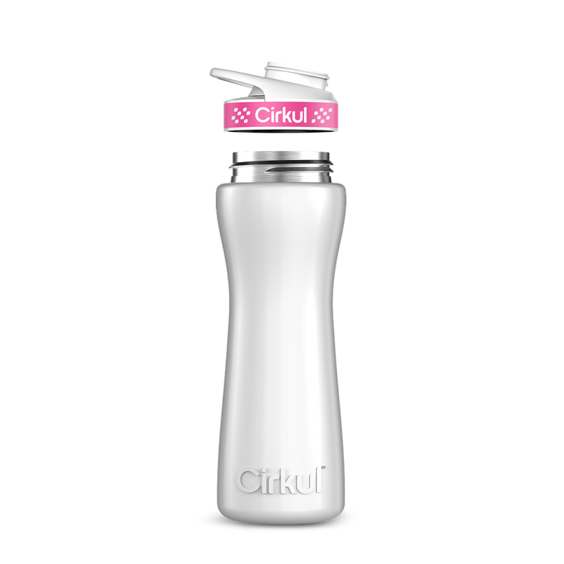 22oz. Stainless Steel Bottle & Comfort Grip Lid 7UZ4