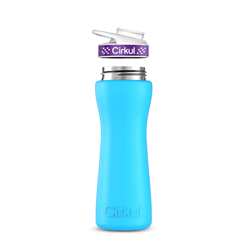 22oz. Stainless Steel Bottle & Comfort Grip Lid 7UZ4