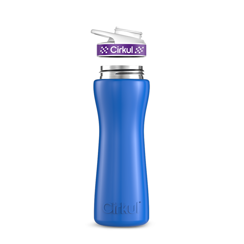 22oz. Stainless Steel Bottle & Comfort Grip Lid 7UZ4