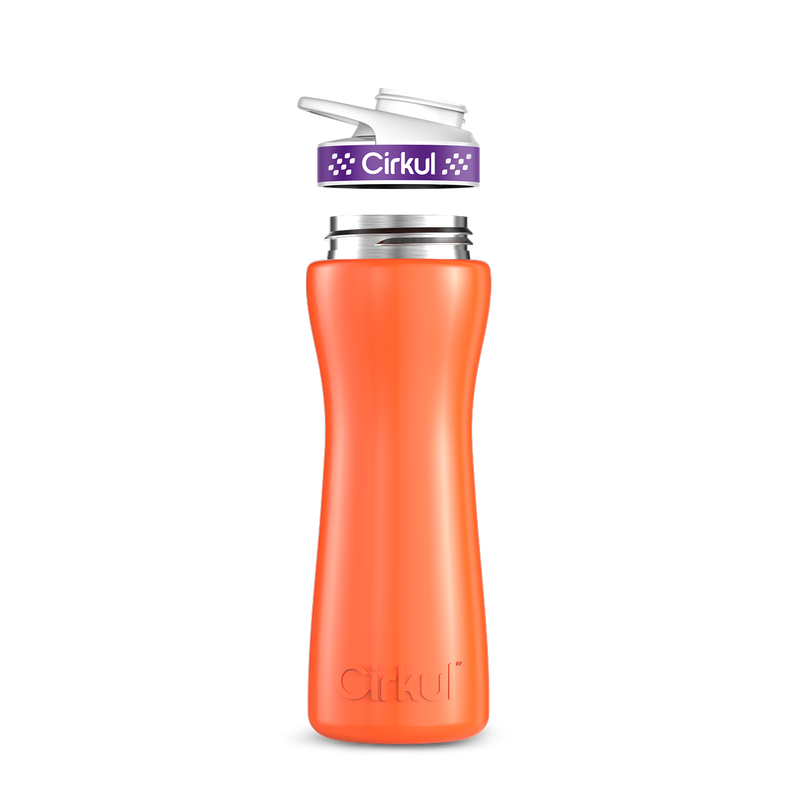 22oz. Stainless Steel Bottle & Comfort Grip Lid 7UZ4