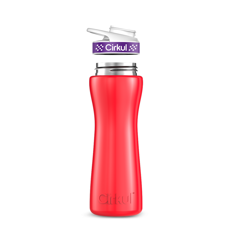 22oz. Stainless Steel Bottle & Comfort Grip Lid 7UZ4