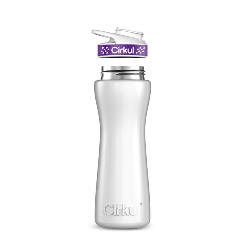 22oz. Stainless Steel Bottle & Comfort Grip Lid 7UZ4