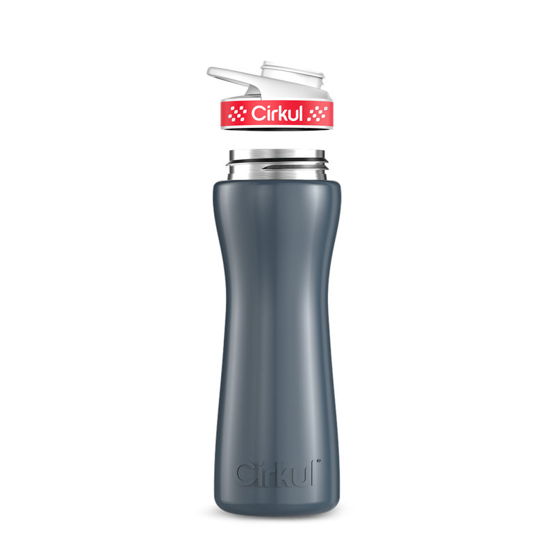 22oz. Stainless Steel Bottle & Comfort Grip Lid 7UZ4