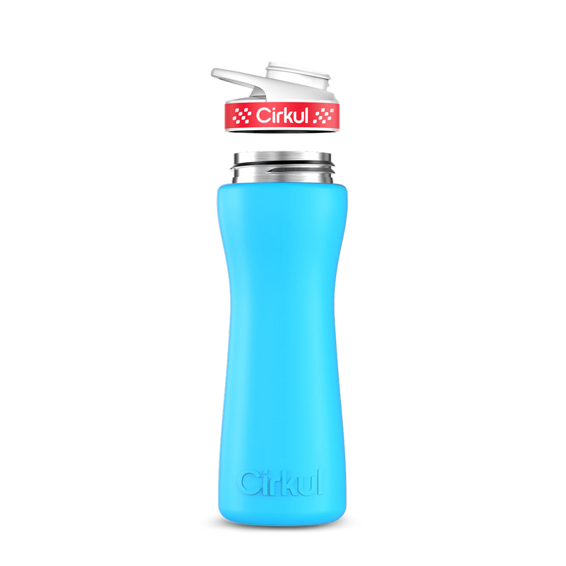 22oz. Stainless Steel Bottle & Comfort Grip Lid 7UZ4