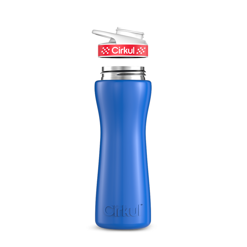 22oz. Stainless Steel Bottle & Comfort Grip Lid 7UZ4