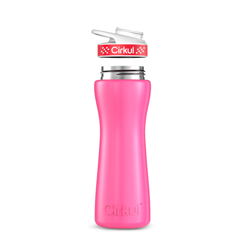 22oz. Stainless Steel Bottle & Comfort Grip Lid 7UZ4