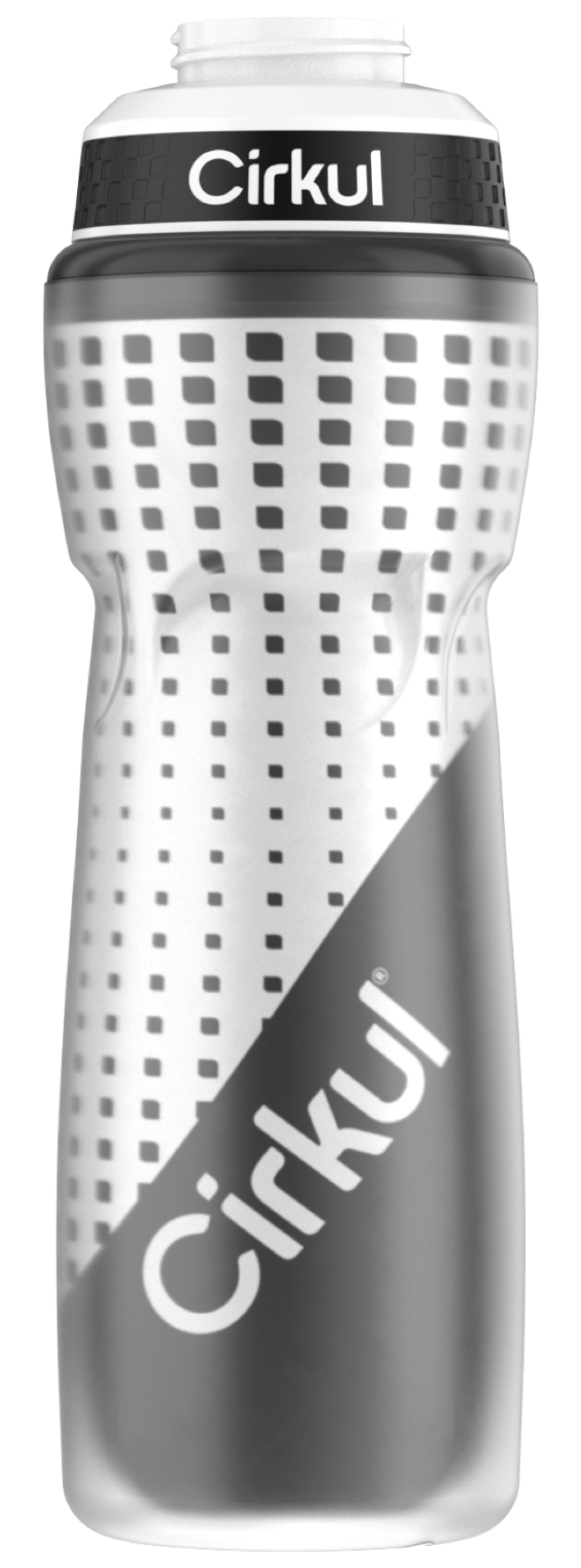 22oz. Insulated Squeeze Plastic Bottle & Sport Lid DYGH